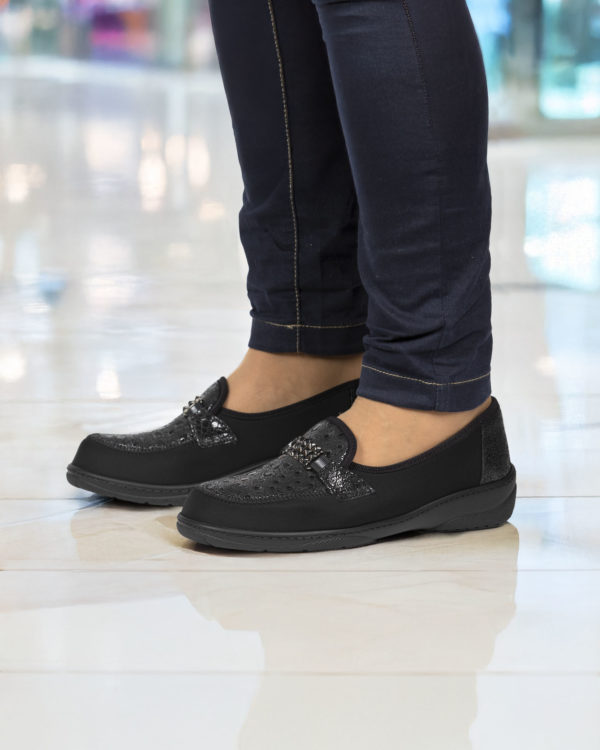 MAGIK <br> 36-42 <br>LÄÄKINNÄLLINEN LAITE <br> elastinen tekstiili/nahka - Image 4