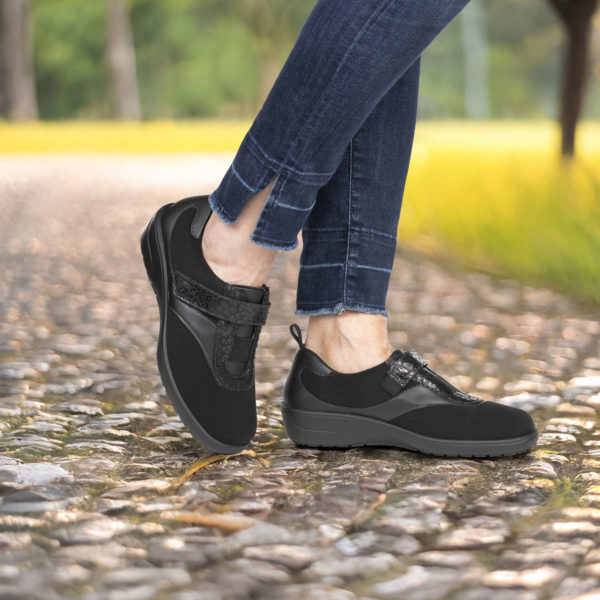 SIANA <br> 35-42 <br>LÄÄKINNÄLLINEN LAITE <br> elastinen tekstiili/nahka - Image 6